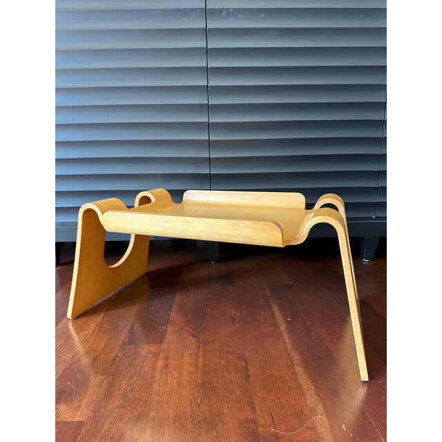 Vintage Magis Bentwood Low Table - Made in Italy For Sale - Image 15 of 16