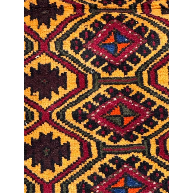 1980s Vintage Turkmen Baluch Rug, 1980s For Sale - Image 5 of 18