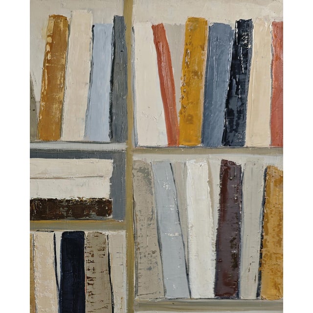 Trames De Lecture - Modern Abstract Painting, Geometric, Framed by Sophie Dumont For Sale - Image 6 of 8