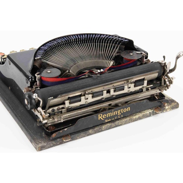 Portable Typewriter with Case from Remington, 1930s-40s For Sale - Image 3 of 10