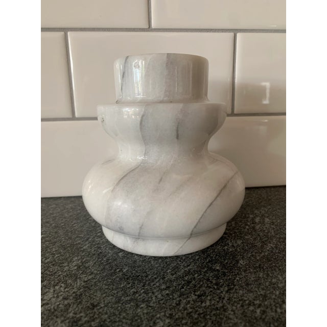 Beautiful vintage candle holder. Heavy marble. Made in the Mid 19th Century.