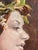 Nymph V by Jane Radstrom | Oil Painting of a woman with a flower crown in profile. For Sale - Image 4 of 5