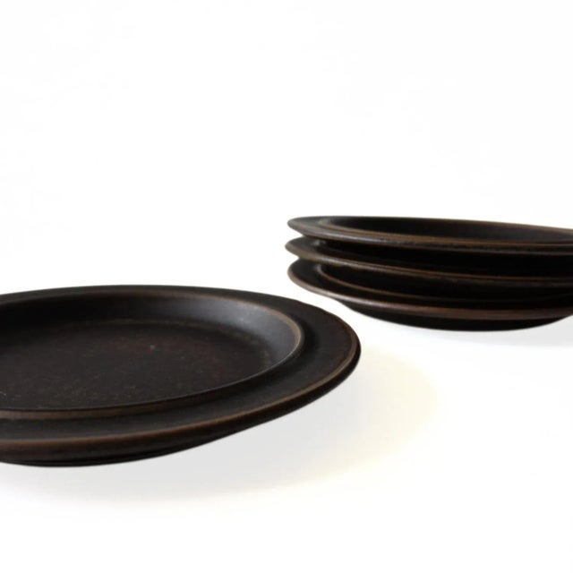 Small Plates by Ulla Procope for Ruska, 1960s, Set of 4 For Sale - Image 4 of 6