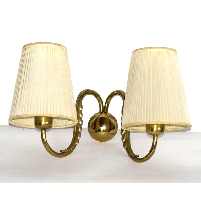 Josef Frank Viennese Modern Art Deco Wall Lamp by Josef Frank, 1930s For Sale - Image 4 of 10