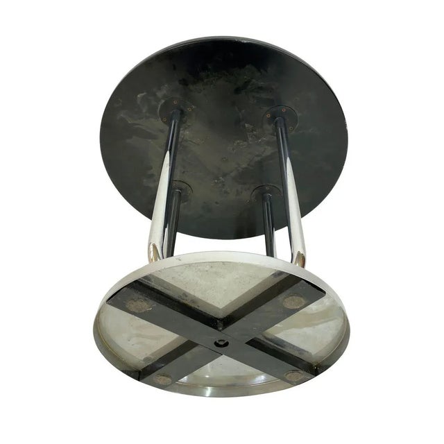 1940s French Art Deco Side Table, 1940s For Sale - Image 5 of 6