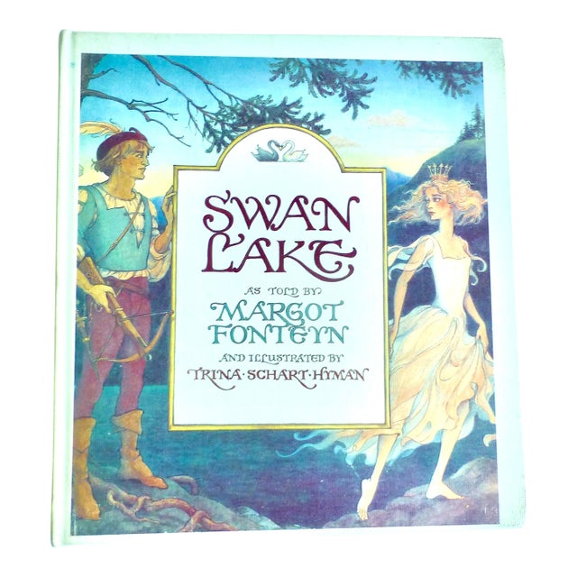 1989 Swan Lake Illustrated Book, Told by Margot Fonteyn For Sale