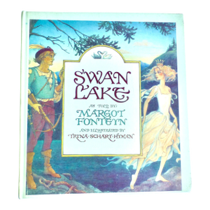 1989 Swan Lake Illustrated Book, Told by Margot Fonteyn