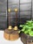 Metal Japanese Meiji Buddhist Candlesticks, 1910s, Set of 2 For Sale - Image 7 of 11