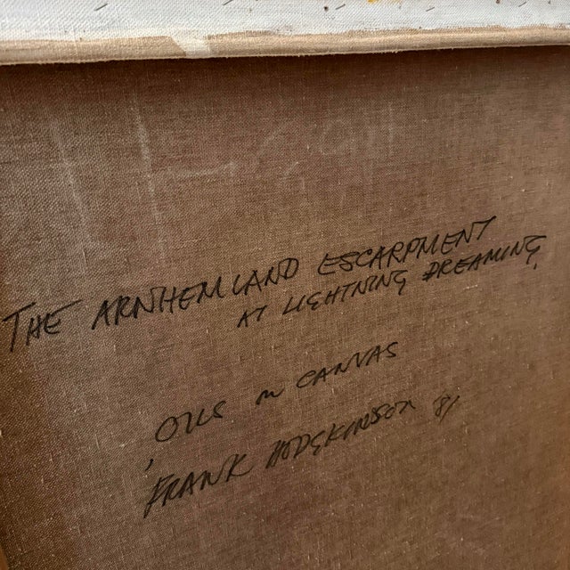 Monumental Oil Painting by Frank Hodgkinson (1919-2001) For Sale In Denver - Image 6 of 8