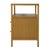 Wood Mendel 28 in. W Rectangular Wood 2 Drawer Wide Nightstand with Open Shelf, Light Oak For Sale - Image 7 of 11