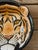 Ceramic Vintage Italian Glazed Terracotta Tiger Wall Plate | Sculptural Ceramic Wall Art For Sale - Image 7 of 12