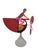 Pop Art 1990's Signed Kinetic Windmill & Rider Pop Art Sculpture #4/1000 For Sale - Image 3 of 6