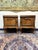 Brown Louis XVI Style Nightstands in Oak, Set of 2 For Sale - Image 8 of 8