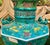 Rare Pair of Chinese Turquoise-Ground Fahua Ware Octagonal Lidded Vases, Ming For Sale - Image 10 of 18