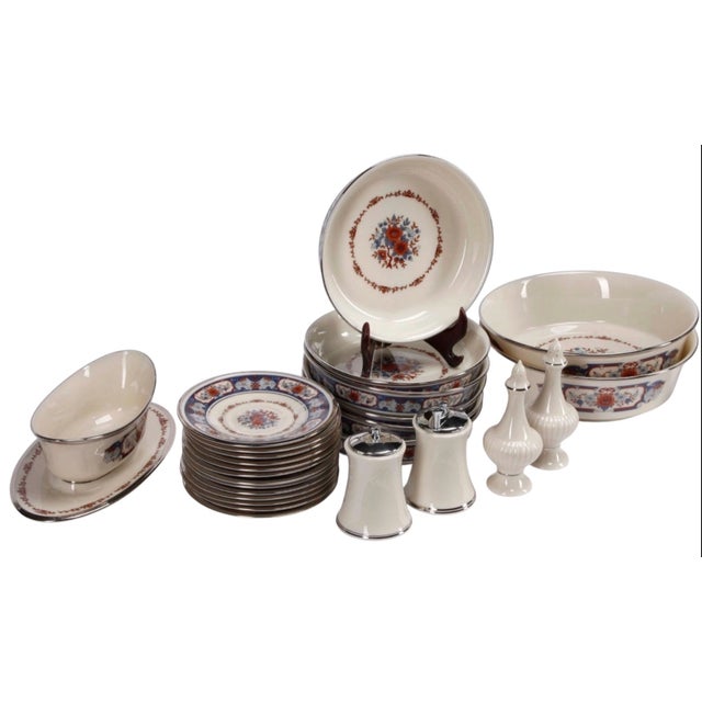 Late 20th Century Late 20th Century The Lenox "Interlude" Grand Service an Exceptional Expression of American Entertaining (1975–1985) For Sale - Image 5 of 17