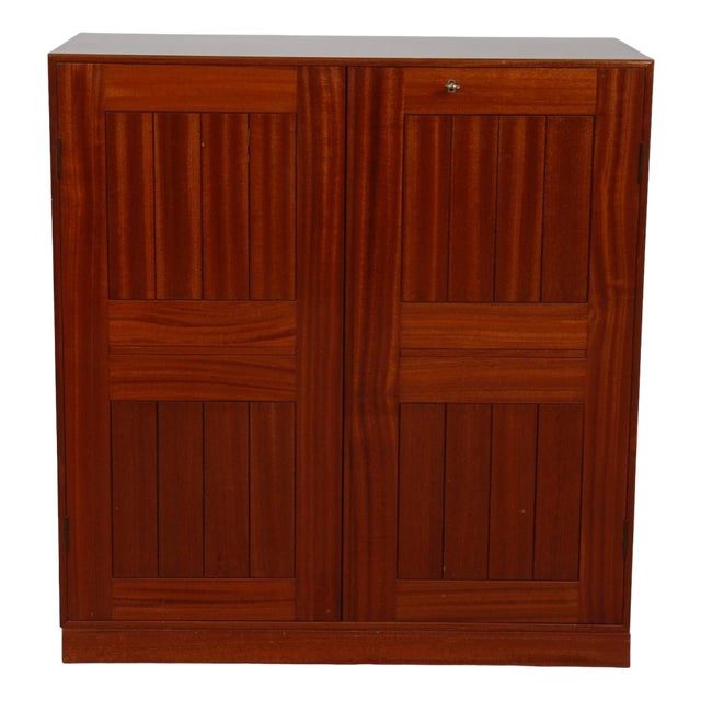 Mahogany Cabinet by Mogens Koch, 1980s For Sale
