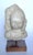 Antique White Ancient Chinese Marble Buddha Head For Sale - Image 8 of 10
