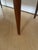 Vintage Mid Century Modern Yugoslavian Beech Wood Slat Coffee Table Bench MCM For Sale - Image 11 of 12