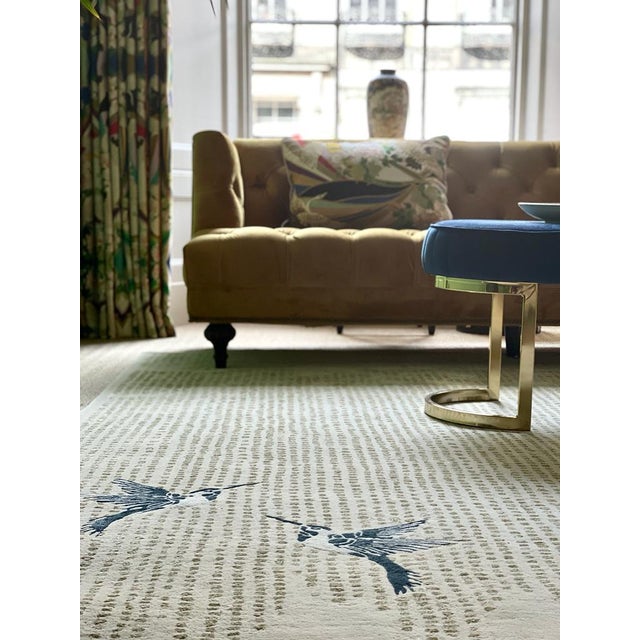 Wendy Morrison Wisteria Hand Tufted Rug, 5' x 8' Chairish