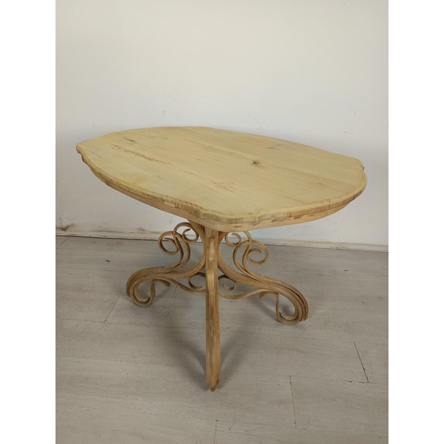 Thonet Curved Wood Side Table, 1890s For Sale - Image 8 of 18