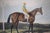 Mid 19th Century Little Wonder, Winner of the Derby Stakes at Epsom 1840 Aquatint by Charles Hancock For Sale - Image 5 of 7