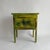 Antique Sewing Box Side Table with Vibrant Lacquered Finish and Gold Hardware For Sale - Image 14 of 14