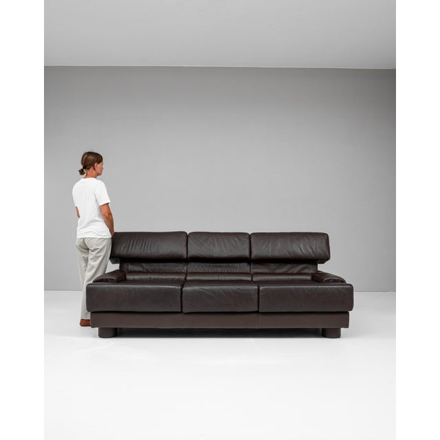 1970s Brazilian Leather Sofa By Percival Lafer For Sale In Greensboro - Image 6 of 12