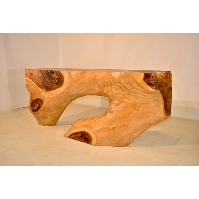 Raintree Wood Console or Entry Table For Sale - Image 13 of 13