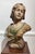 La Moisson Bust in Polychrome Gesso from Freres Citti For Sale - Image 14 of 14