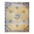 Antique Chinese Peking Rug, Handwoven Ningxia Medallion Pattern, Pale Yellow, 13' X 16' For Sale