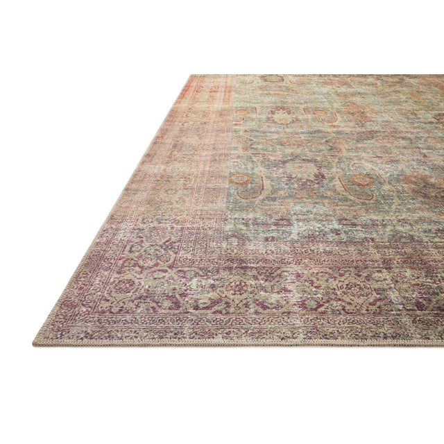 Amber Lewis x Loloi Georgie Jade / Sunset 10'-0" x 14'-0" Area Rug For Sale In Dallas - Image 6 of 7