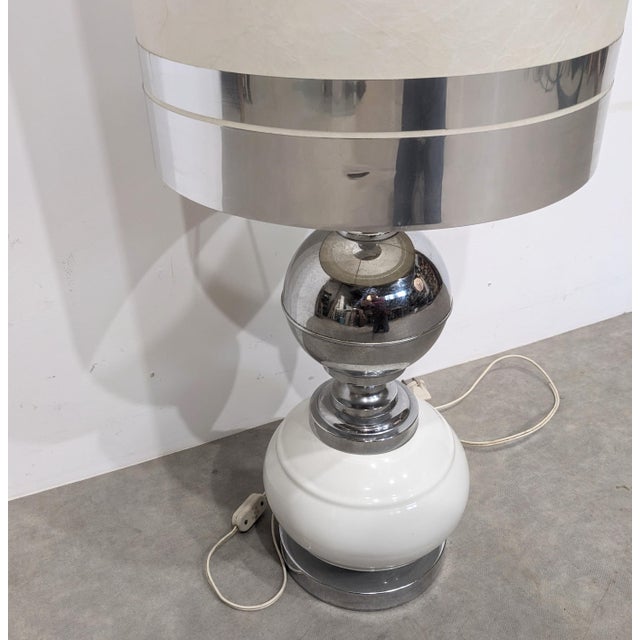 1970s Large Vintage Table Lamp from Delmas, 1970s For Sale - Image 5 of 6