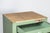Metal Green Cabinet with Wood Top and Drawer, 1970s For Sale - Image 4 of 8