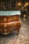1860 French Artisan Louis XVI Mahogany Green Marble Commode For Sale - Image 12 of 18