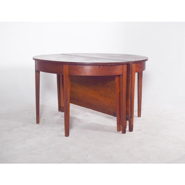 Brown Portuguese Extendable D. Maria Dining Table For Sale - Image 8 of 13