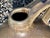 Large, handcrafted floor vase with a handle, a product of German studio ceramics from the 1980s. The glaze features a...