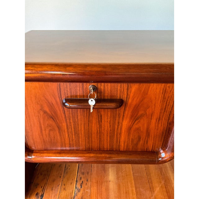 1970s Dyrlund Supreme Credenza in Rosewood For Sale - Image 15 of 17