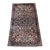 Vintage Persian Kerman Area Rug, Allover Floral Pattern, Handwoven Wool, Ivory & Blue, 3’ X 5’ For Sale
