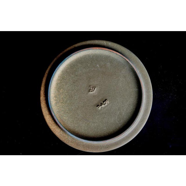 1960s Vases with Melted Glass Tops from Majolika-Karlsruhe, 1960s, Set of 2 For Sale - Image 5 of 14