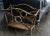 Brown Magazine Rack in the Style of Jacques Adnet, Mid 20th Century For Sale - Image 8 of 9