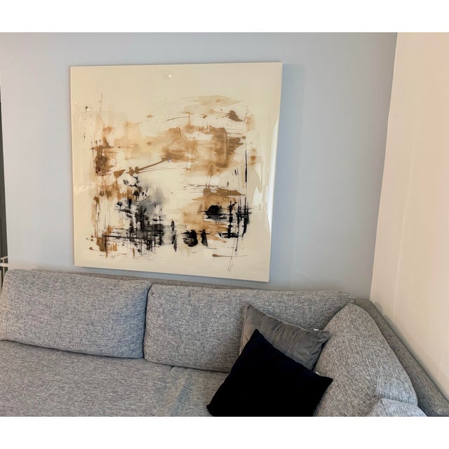 A dynamic addition to your art collection with this piece by Sara Brown. The Color Turmoil IV Print offers a bold...