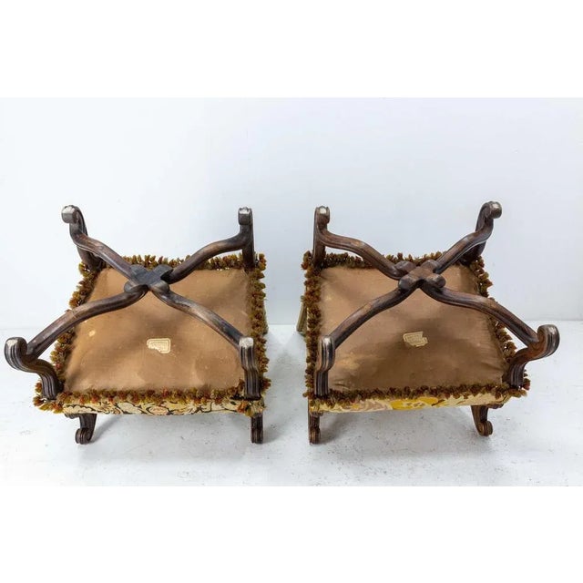 Set of 19th Century French Open Armchairs For Sale - Image 18 of 18