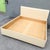 Postmodern Postmodern Cream Lacquer Laminate King Size Bed Frame For Sale - Image 3 of 9