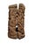 19th-Century Southeast Asian Hand-Carved Teak Temple Pillar Wrap Sculpture For Sale - Image 12 of 18