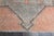 1970s Vintage Handmade Wool Cotton Orange Runner Rug For Sale - Image 4 of 11