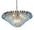 Sapphire Color Poliedri Murano Glass Ceiling Light or Chandelier For Sale