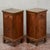 Wood 19th Century Fir Wood Nightstands with Marble Tops, Set of 2 For Sale - Image 7 of 10