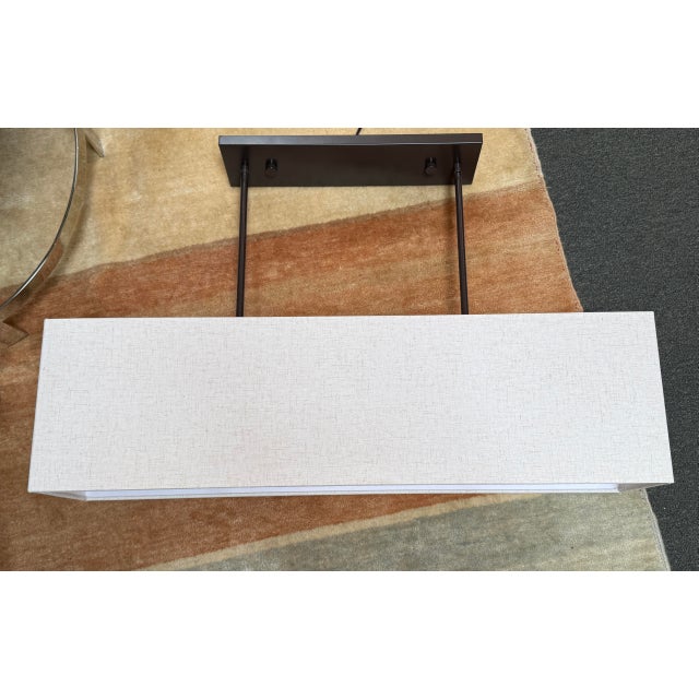 Livex Lighting Summit Wide Linear Chandelier For Sale In San Francisco - Image 6 of 12