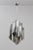 Space Age Chromed Chandelier, 1970s For Sale - Image 6 of 6