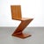 Blue Zig Zag Chair by Gerrit Thomas Rietveld for Cassina For Sale - Image 8 of 12